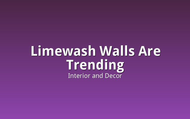 A textured limewash accent wall with soft cloudy color variation and visible brush strokes