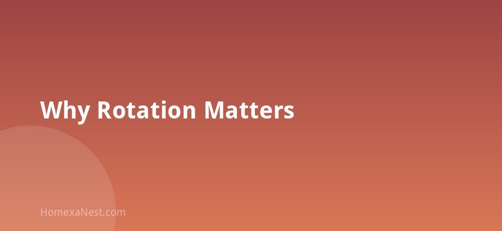 Why Rotation Matters